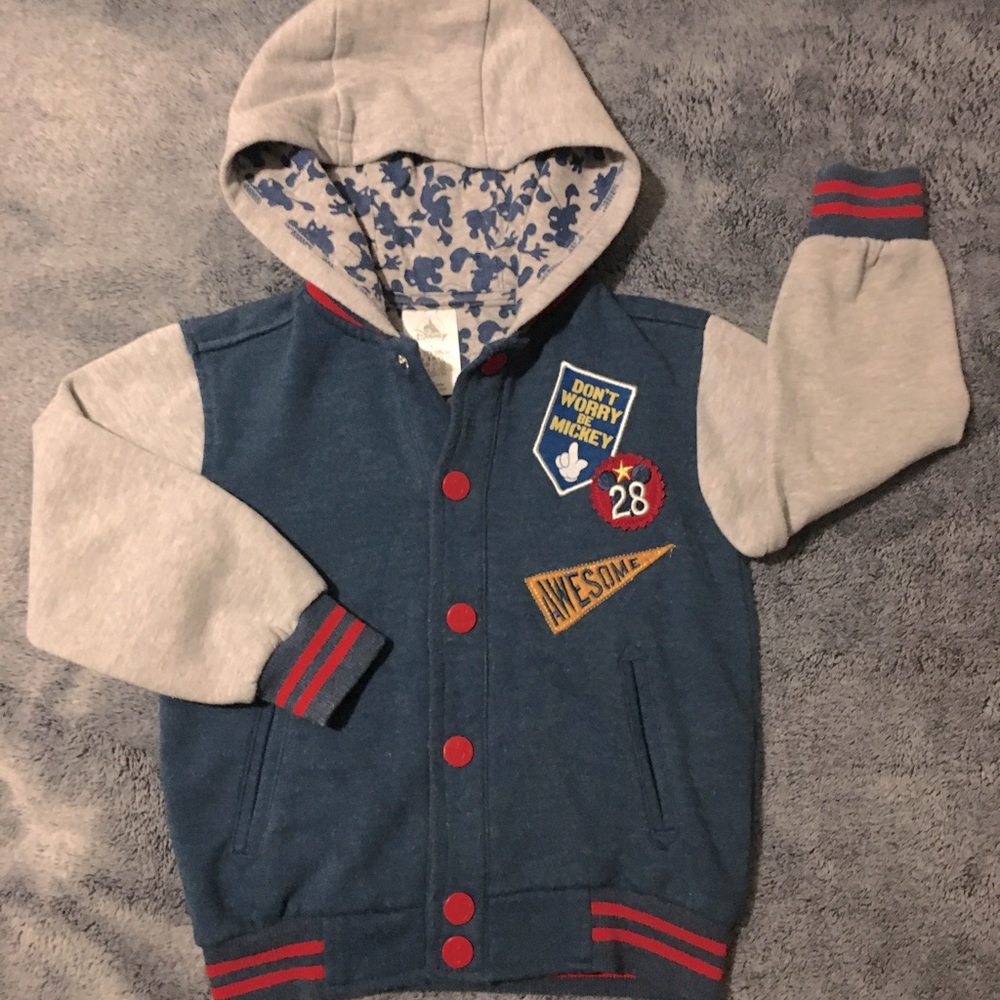 Boy’s Mickey Mouse Varsity Jacket